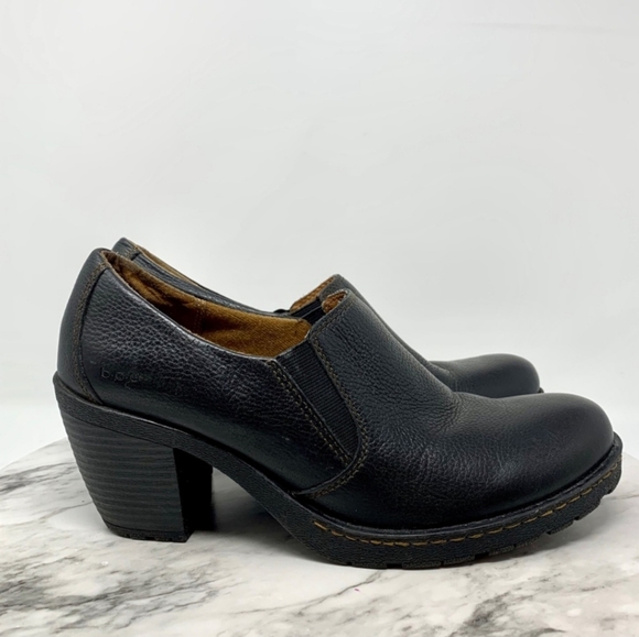 BOC by Born Kimy cuban heel bootie black 10 - Picture 1 of 6